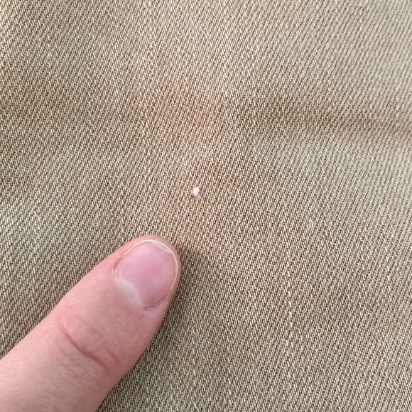 Women’s size 10 Lands’ End khaki high rise straight jeans in good condition - Picture 7 of 8